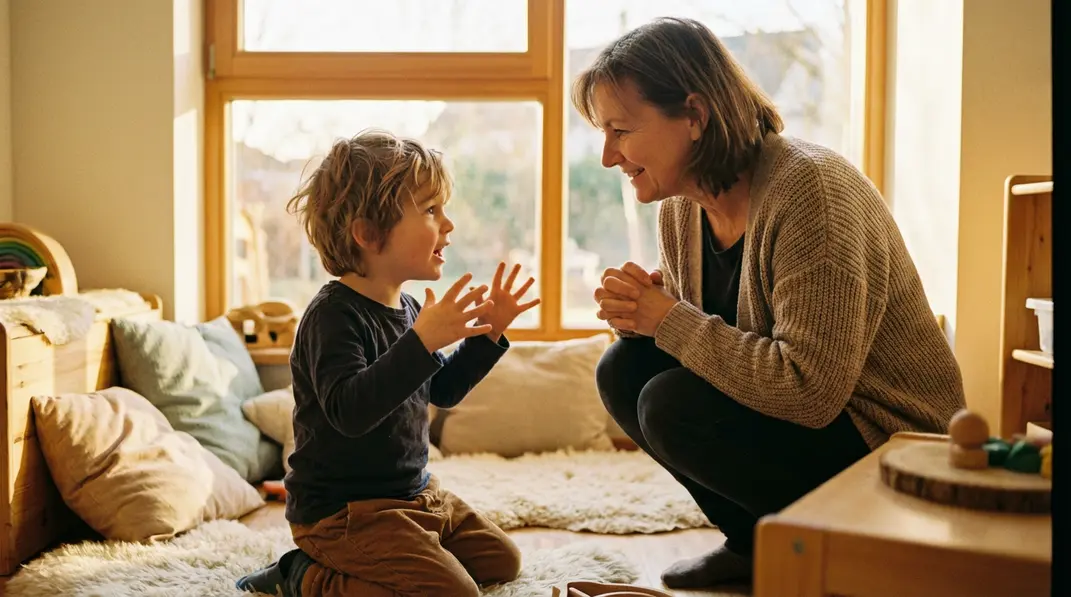 Eine sichere Bindung zwischen Fachkraft und Kind bildet das Fundament für gesunde Entwicklung