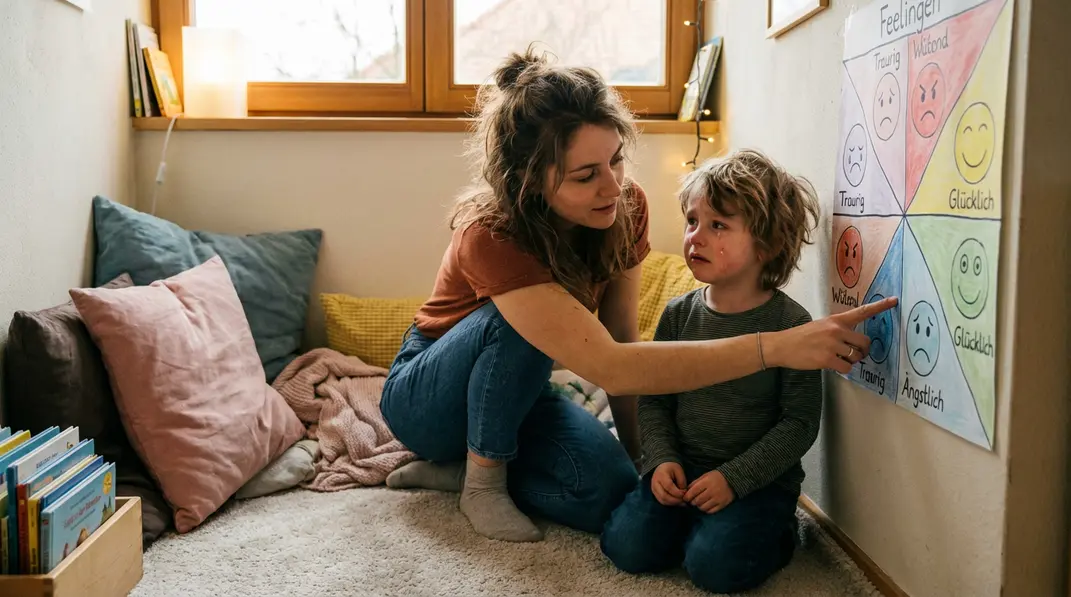 Wenn die Amygdala aktiviert wird, brauchen Kinder geduldige Begleitung statt Erklärungen