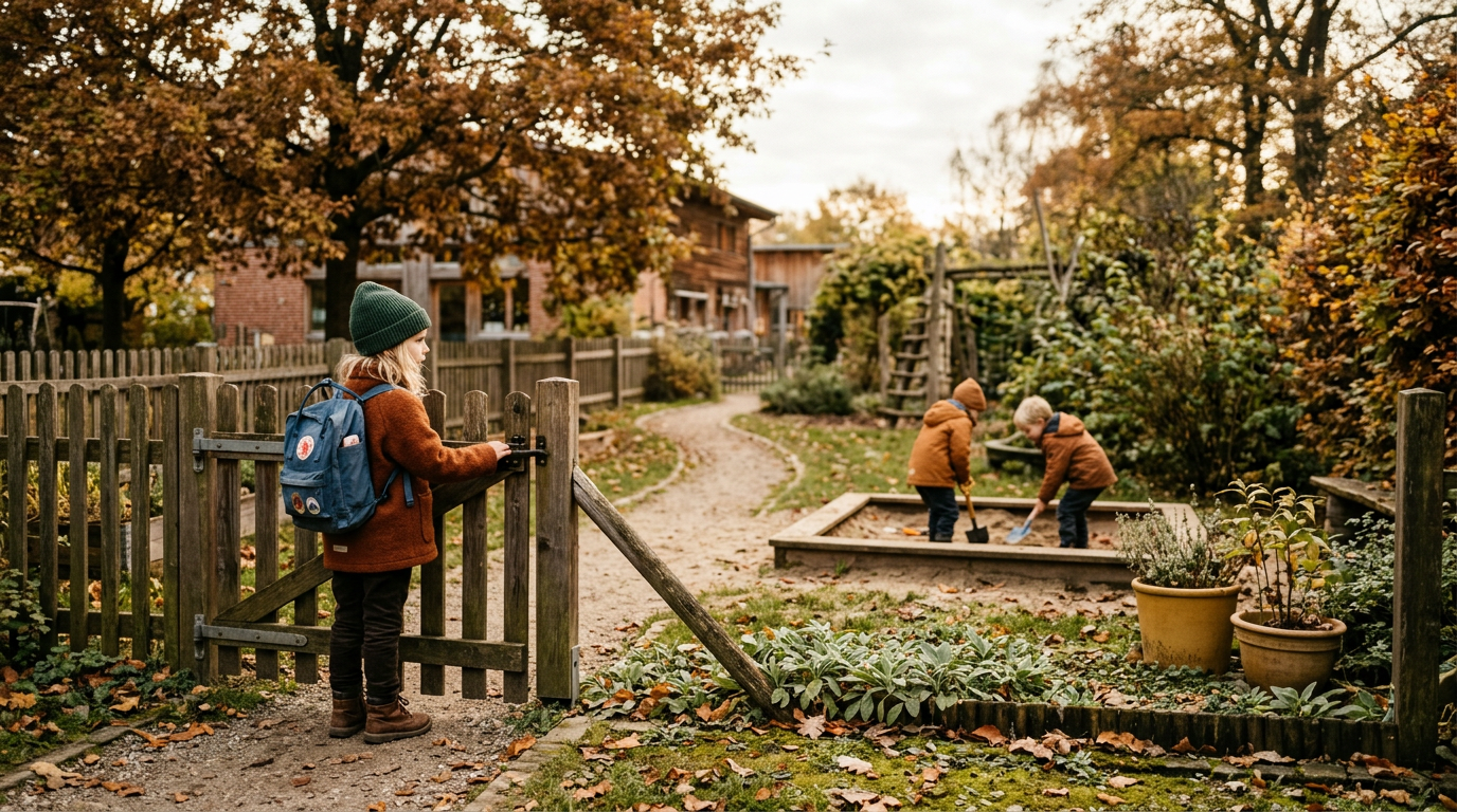 Inklusiver Kita-Gruppenraum mit verschiedenen Kindern — Haltung statt Konzept macht Inklusion