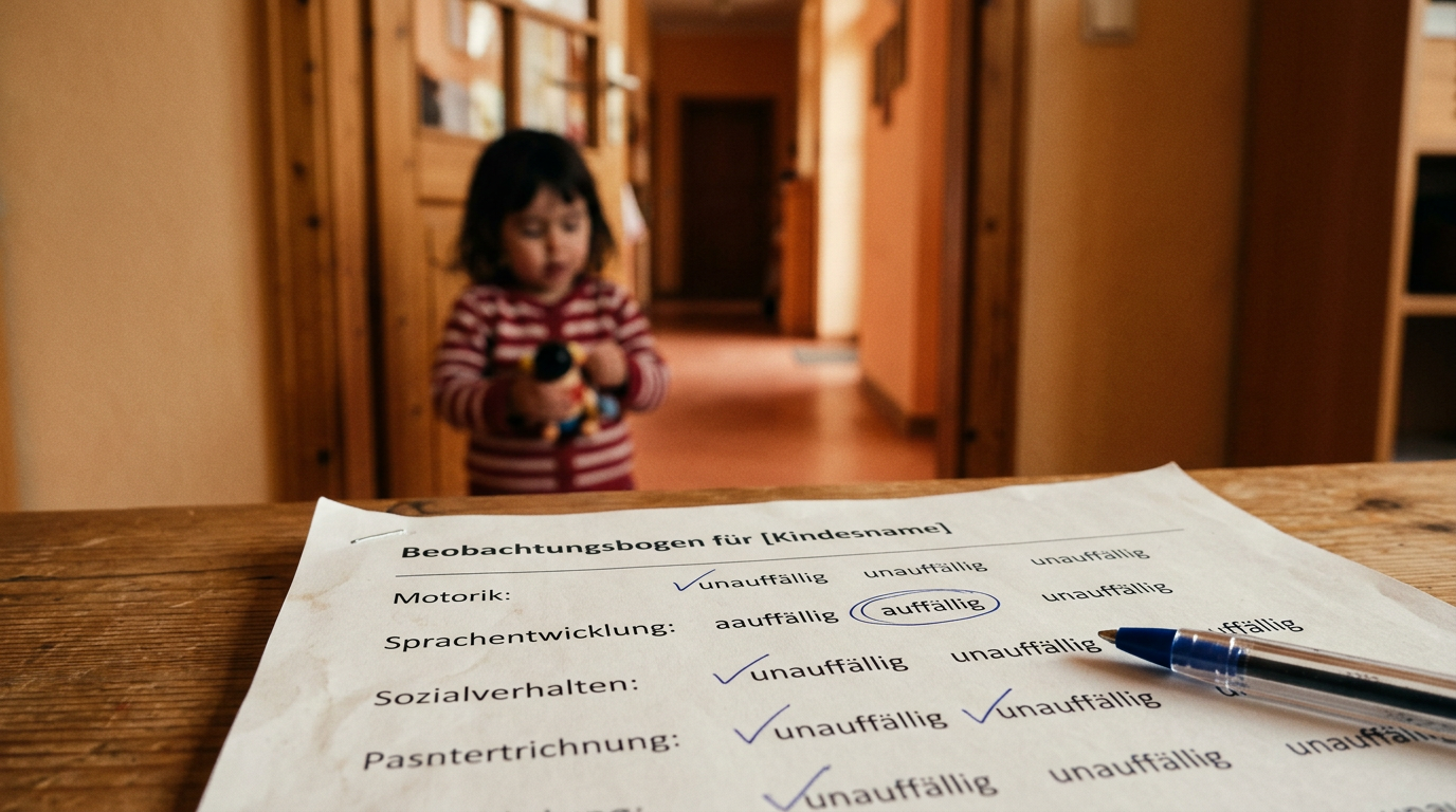 Philosophisch stille Aufnahme einer jungen Frau, die ein leeres Formular auf