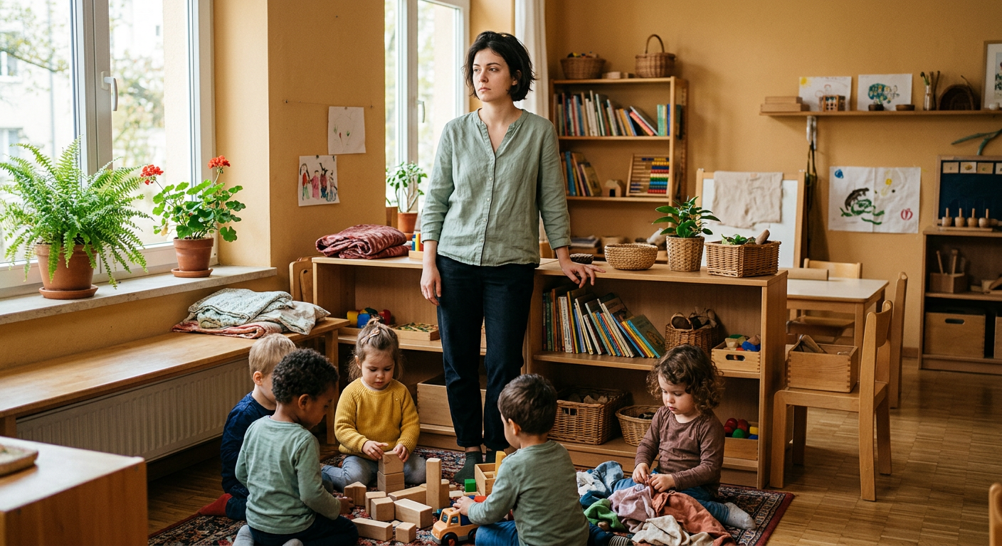 ki präsenz kita — KI schreibt die Beobachtungen, ich bin endlich wieder wirklich da. Aber was ich dabei über Präsenz gelernt
