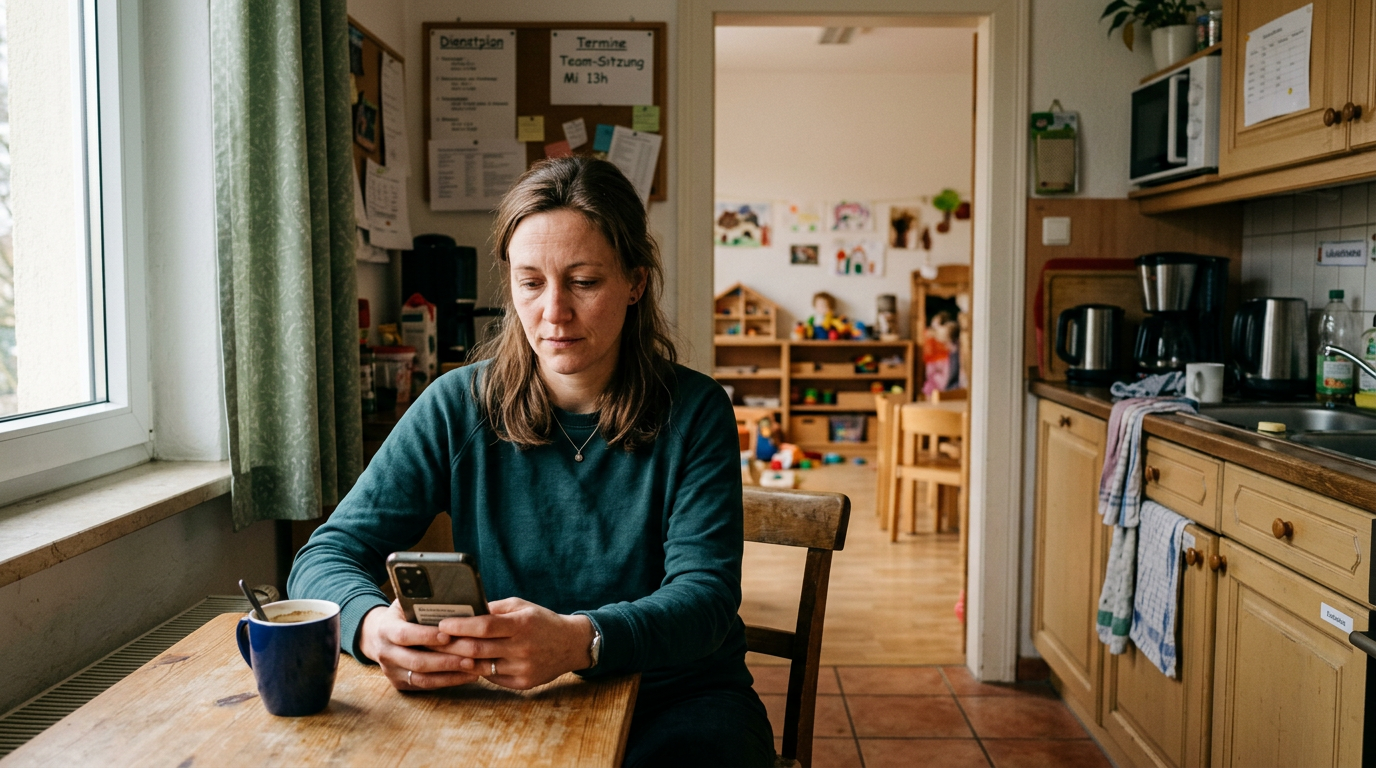 ki-assistent kita — Mein KI-Assistent zieht keine Augenbrauen hoch, wenn ich eine Frage stelle. Manche Kolleginnen schon. Übe